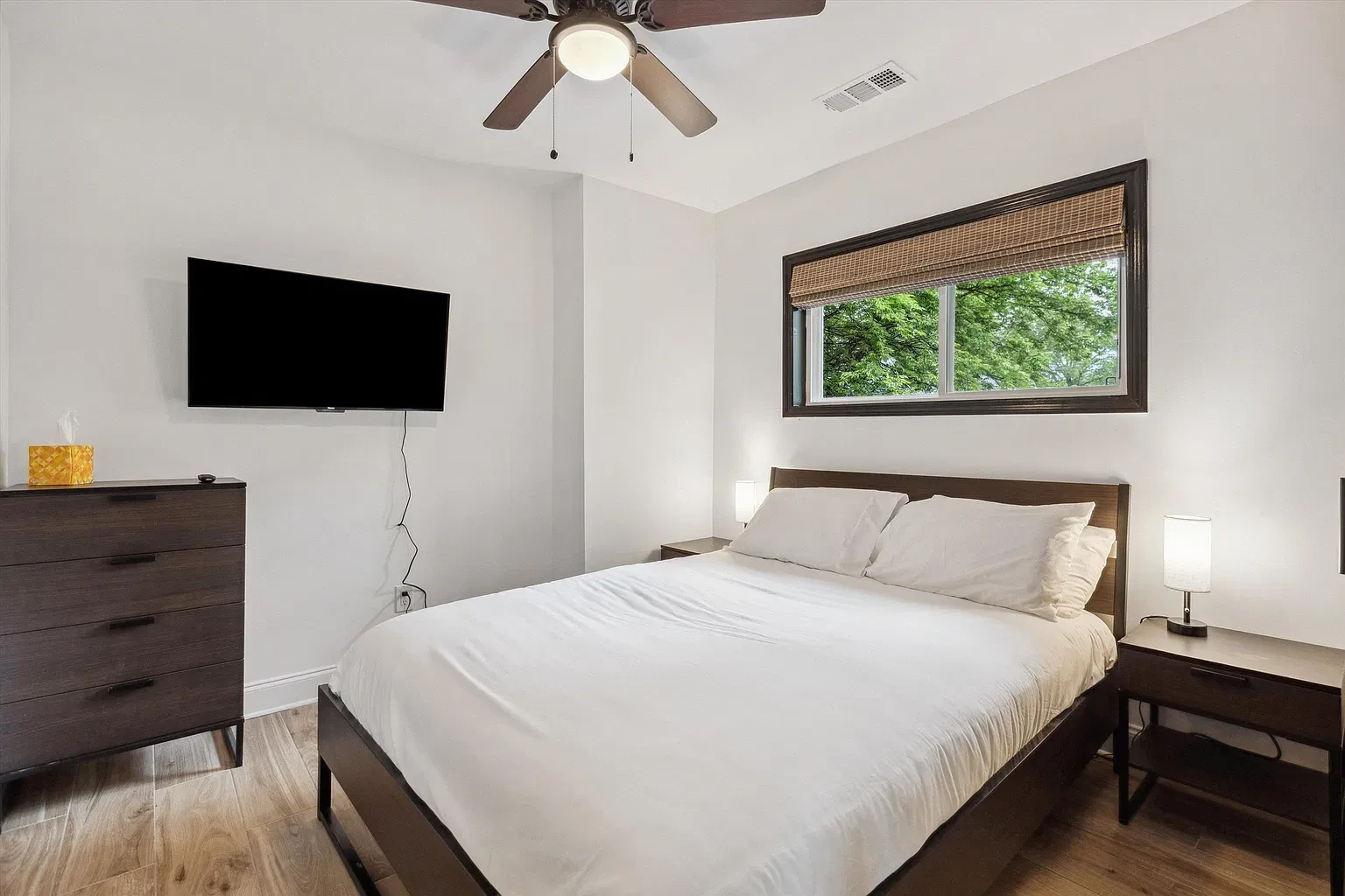 Guest house second bedroom at McLean Manor