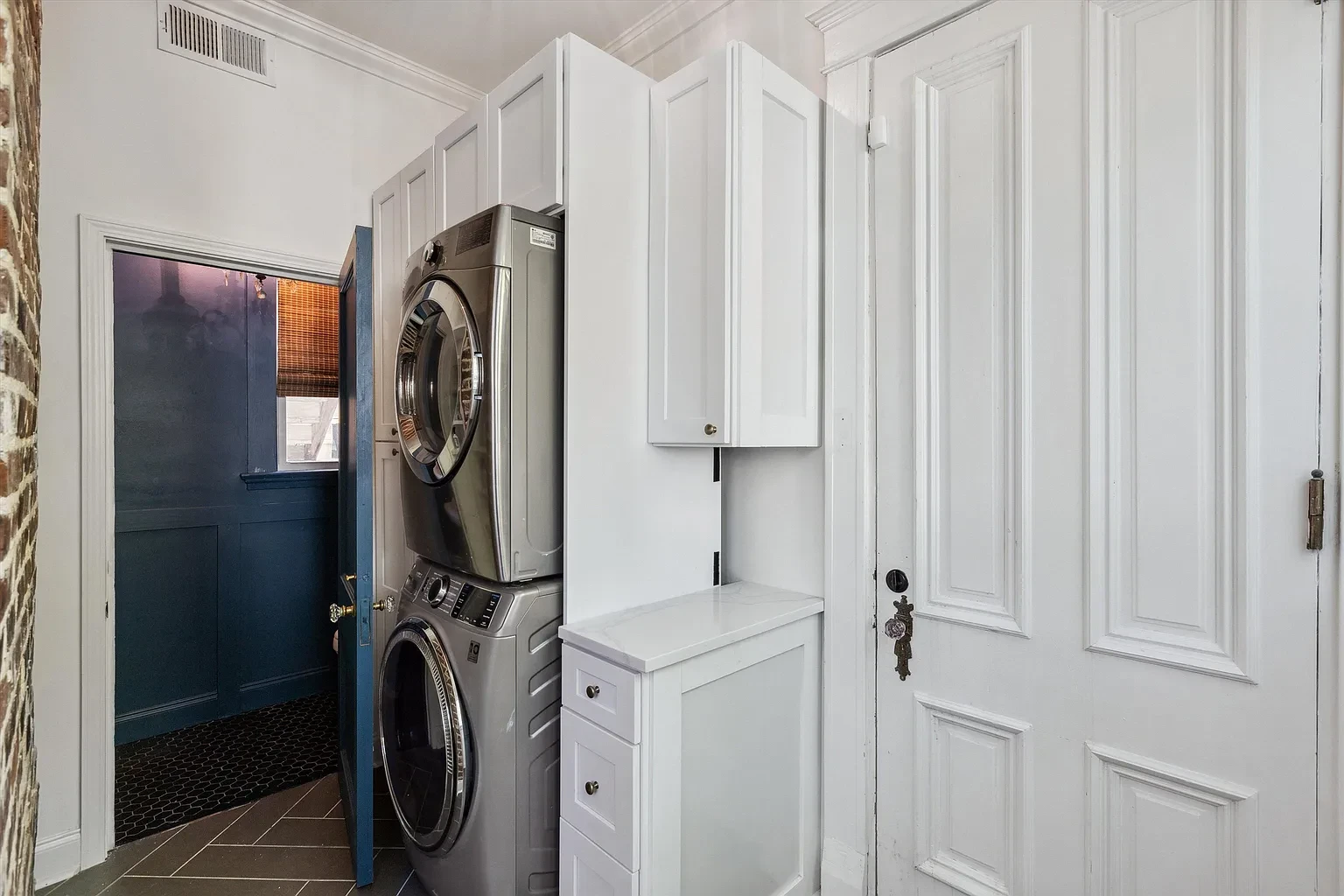 Laundry room at McLean Manor